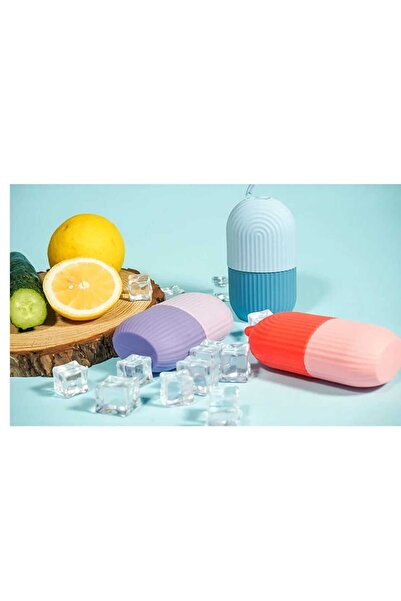 Dalian Home Buz Küpü Yüz Göz ve Boyun Masajı Cilt Bakımı, Göz Torbalarını Gid...