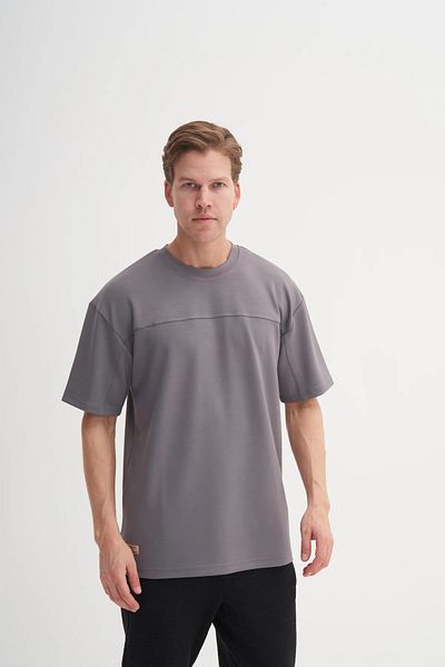 Cazador Πλεκτό T-Shirt Relax Fit Crew Neck