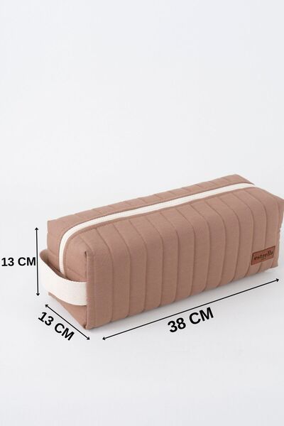 estrella paris Кафява чанта XL размер, чанта за пътуване за всички ваши прически