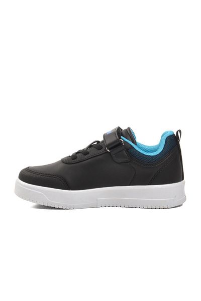 hummel Black-Blue-White Velcro Children's Sports Shoes