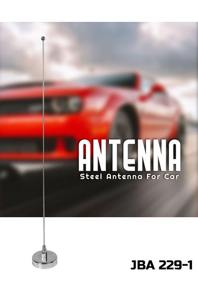Jinbo Mobile Antenna , Magnetic Base, Steel Antenna for Car, Truck, SUV , Waterproof, Dustproof