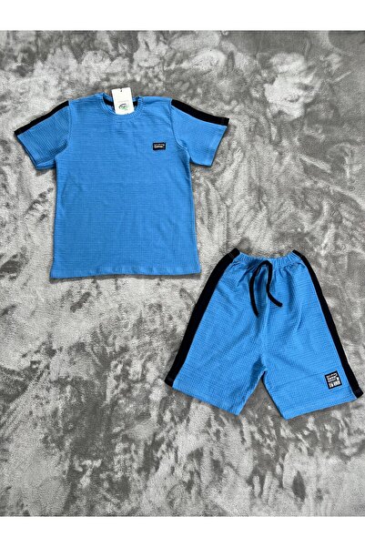 NEWKİDS Σορτς για αγόρι 7-10 ετών με γαρνιτούρα βάφλα