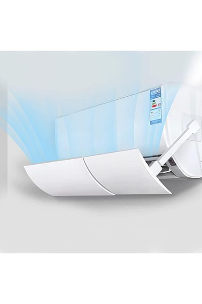 COOYA Air Conditioner Deflector,Anti Direct Blowing, Plastic Air Conditioner Cover,Universal Adjustable