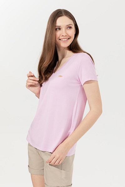 U.S. Polo Assn. V-Neck Feminine T-Shirt Comfortable Fit - We Recommend You to Buy 1 Size Smaller