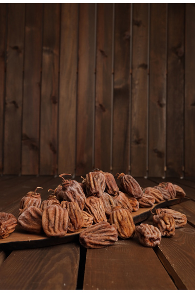 BebeSar تمر الجنة حجم كبير - البرسيمون - تفاح الجنة المجفف - 250 جرام -