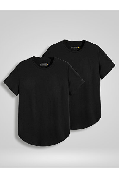 WEARTEX 2 Pack Skirt Oval Slim Fit T-Shirt