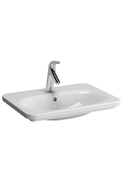 VitrA Nest Trendy 5685b003-1072 Tezgah Lavabo, 60, Beyaz