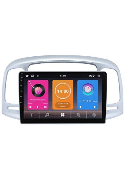 For-X Hyundai Accent Era Android Multimedya Sistemi (2006-2012) for-x 6/128
