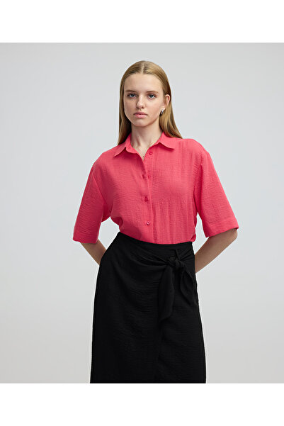 MISS IPEKYOL Dokulu rahat kesim gömlek