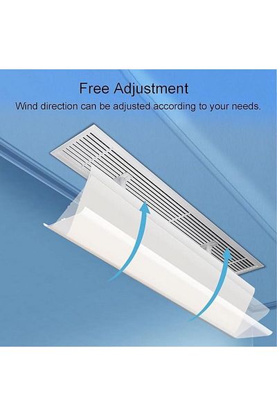 COOYA Central Air Conditioning Windscreen, Adjustable, Easy to Install, Multi-functional Portable