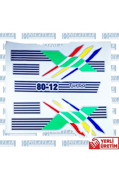 Y-ÜRETİM İVECO 80-12 KAPI ÇIKARTMA TAKIM (DECAL)