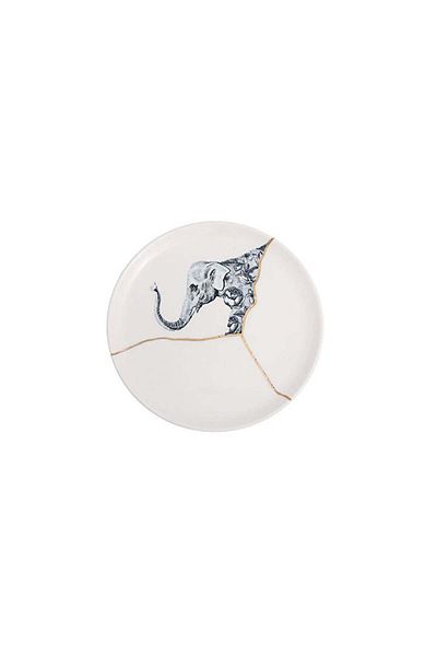 Porland Spirits Elephant Flat Plate 20cm