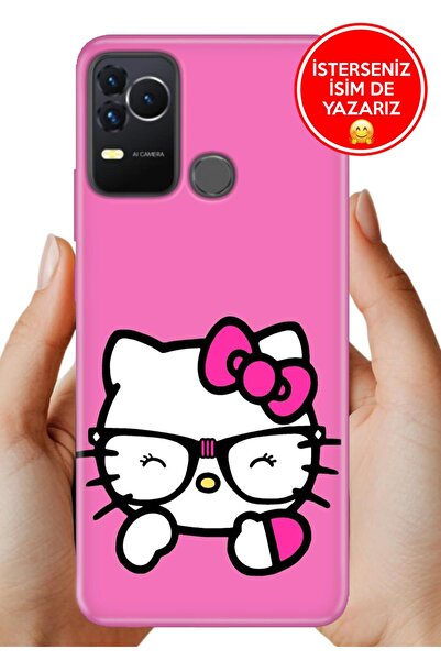 omix X400 Uyumlu Kılıf Desenli Baskılı Lens Korumalı Silikon KittyGo