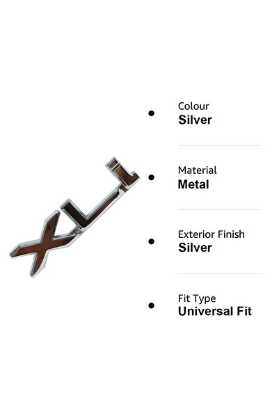 Generic Car Grille Emblem, Universal Car Emblem, Car front Grille Badge, Car Accessories (XLl)