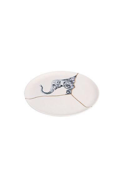 Porland Spirits Elephant Flat Plate 20cm
