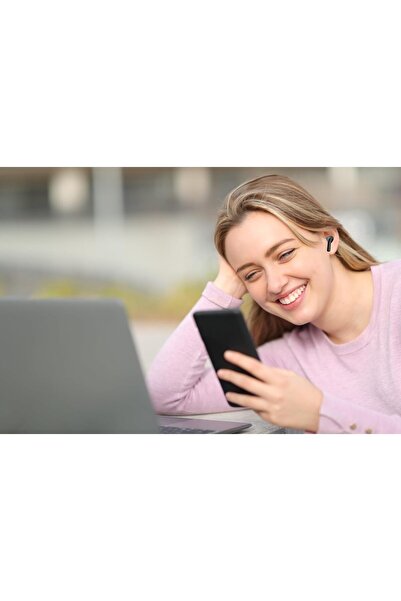 Swiss Military سماعات دلتا 3 اللاسلكية الحقيقية: إلغاء الضوضاء النشطة، جهير عميق، صوت عالي الدقة، شحن لاسلكي من النوع C، إقران تلقائي - أسود