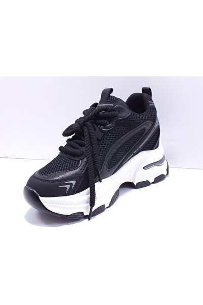 Guja 25Y323 Kadın Yüksek Gizli Dolgu Tabanlı Sneaker Spor Ayakkabı