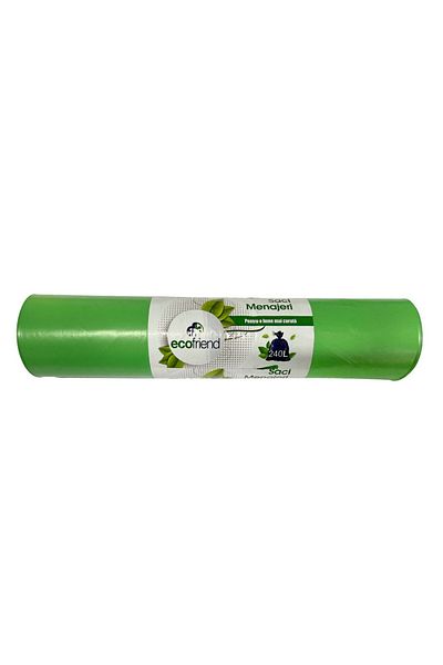 OEM Saci menaj 240 l (115 x 130) 30 microni 10 buc/rolă LDPE