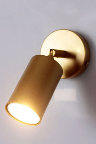 Tel Lighting Açma, Kapama Düğmeli Tekli Metal Spot Aydınlatma (AMPÜL DAHİL)