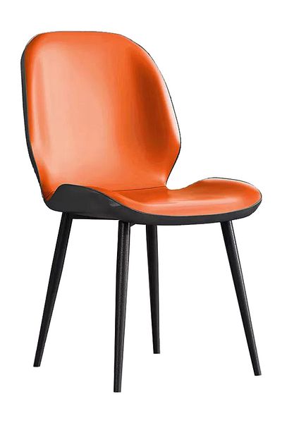 EqiEch Mid-Century Modern Dining Chair, Comfortable Accent Chair for Kitchen or Desk