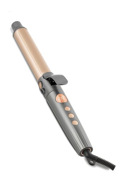 Fakir Glow Keratin Hair Curler, Ceramic with Keratin and Coconut Oil, 10 Temperature Settings LCD, 2.5m