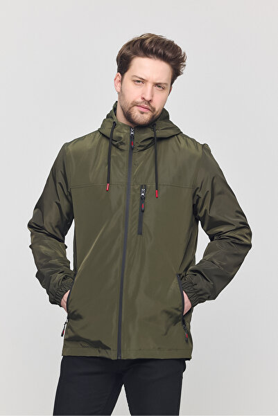 WinnerMan Men's Waterproof Pocket Detailed Seasonal Coat