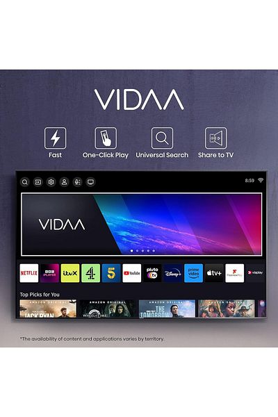 Hisense 85 Inch 4K Smart TV UHD  Dolby Vision/HLG  VIDAA 7 Voice Command Dolby Quantum dot