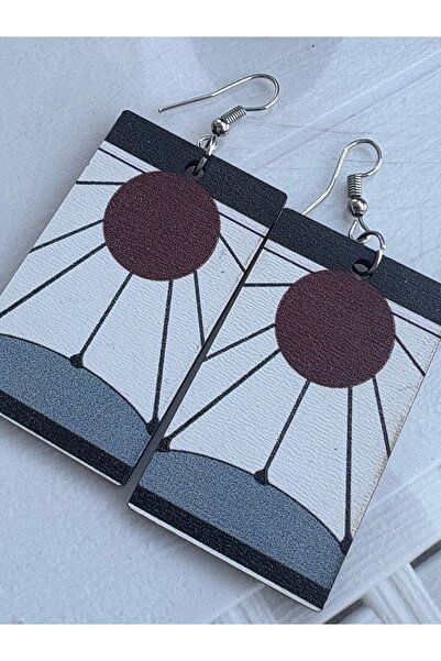 galaxyboutique Anime Demon Slayer Tanjiro Komado Cosplay Küpe