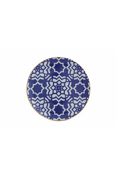 Porland Morocco Ds7 Purple Flat Plate 17 Cm