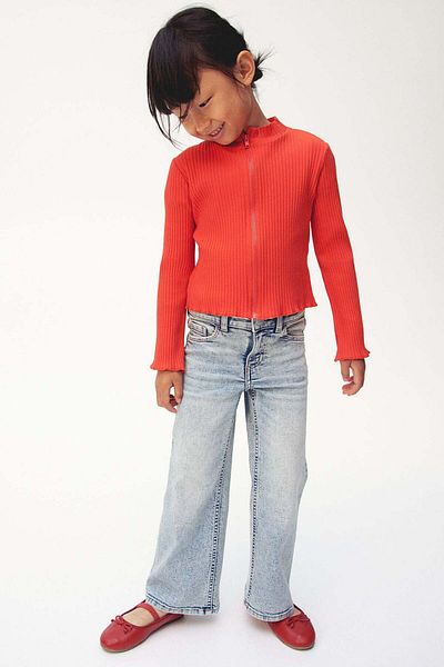 H&M Superstretch Wide Leg Jeans