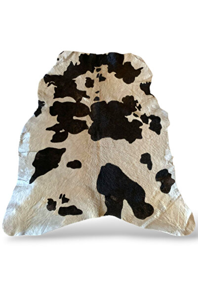 Ottoman Pouffe Art Deco Bohem Eskitme Stil Hakiki Gerçek Dana Derisi Post 70x100cm