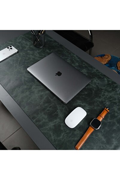 TORONATA Jersey Hakiki Deri Masa Matı 91x48 cm Büyük Oyuncu Mouse Pad Oyuncu ...