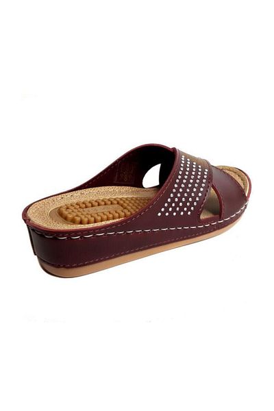 GEZER 11259 Women's Slippers Silicone Heel Spur Slippers