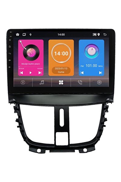 For-X Peugeot 207 Android Multimedya Sistemi (2006-2012) for-x 2/32