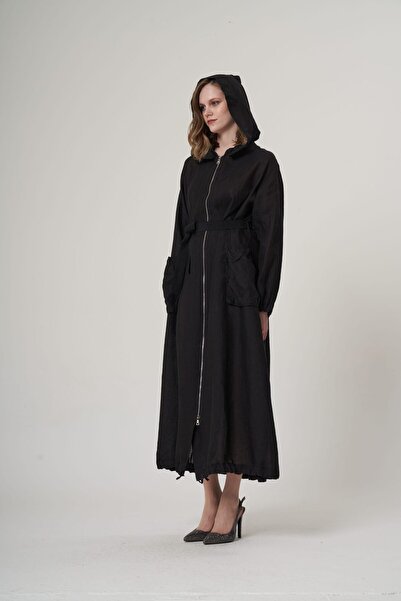 MissWhence Linen Overcoat