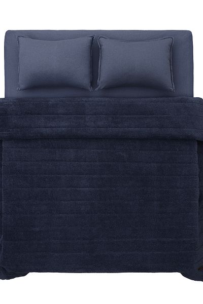 Koza Home طقم مفرش سرير كوزا لون نيلي مزدوج 9083 230 × 240