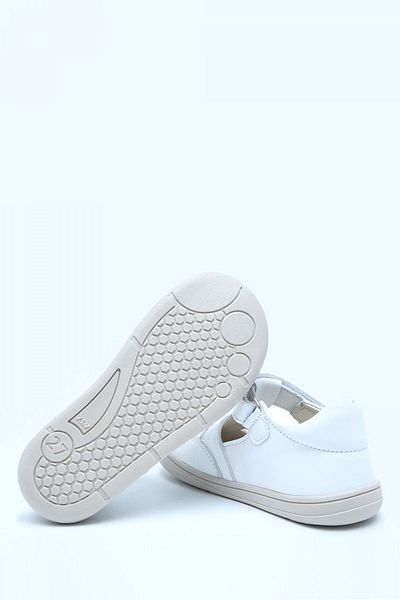 Kifidis Paplus Pantofi Unisex Copii Piele Desculț 25-30 Piele Albă