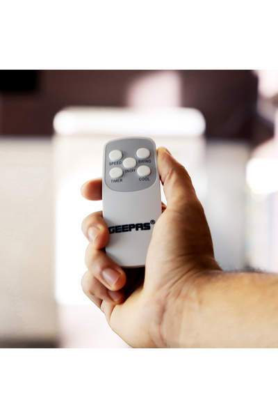 Geepas 45 L Digital Air Cooler Equipped with Ice Box Technology,  Digital Display with Remote Control