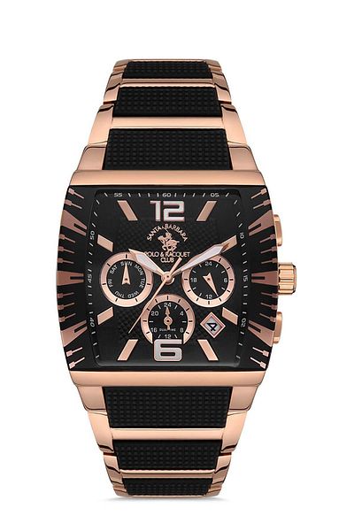 Santa Barbara Polo & Racquet Club Multi-Function Sb.1.10377.3 Men's Wrist Watch