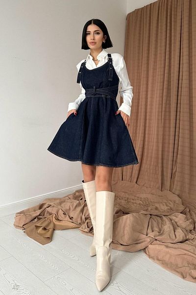 Modayakamoz Rochie de blugi Blue Cup