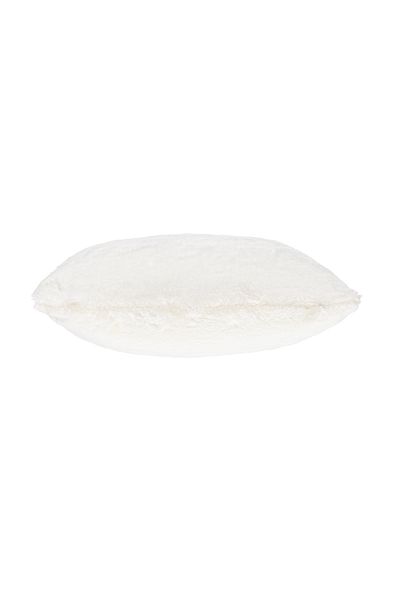 Koza Home 50x50 Piuma Cream Plain Plush Pillow - 5044