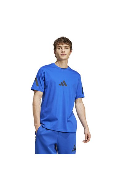 adidas Blue Men's T-Shirt m Z.N.E. Tee Jf6543 Blue Men's T-Shirt m Z.N.E. Tee Jf6543