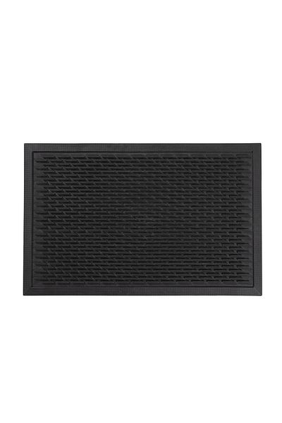 Koza Home Black Pvc Exterior Door Mat 45X70 462708