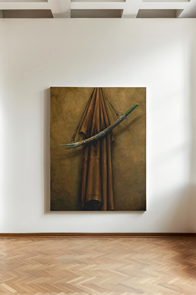 Tasarım Hz Ali, Zülfikar Kılıç - Kanvas Tablo