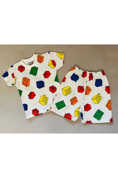 SANTRALBEBE Set de vară pentru băiat cu pantaloni scurți