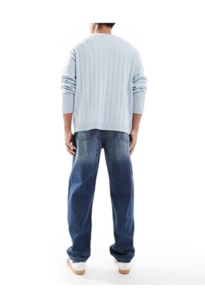 FRANKNESS JNS Ανδρικό φαρδύ τζιν παντελόνι