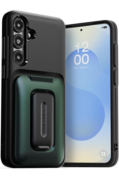VRS Design حافظة D-Wallet Orb لهاتف Samsung Galaxy S25 PLUS مزودة بمحفظة بثلا...