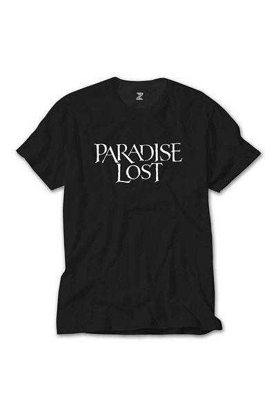 Z zepplin Μαύρο μπλουζάκι Paradise Lost Text
