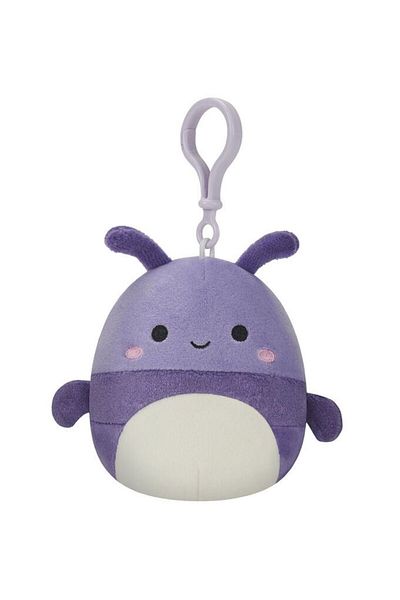 Squishmallows Clip On - Purple Beetle 3.5inch SQCR00783/DIS0459