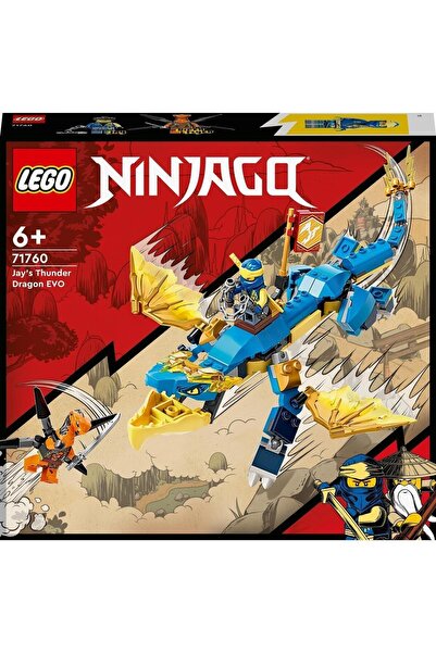 LEGO ® NINJAGO® Jay's Thunder Dragon EVO 71760 - Construction Set for Ages 6 and Up (140 Pieces)